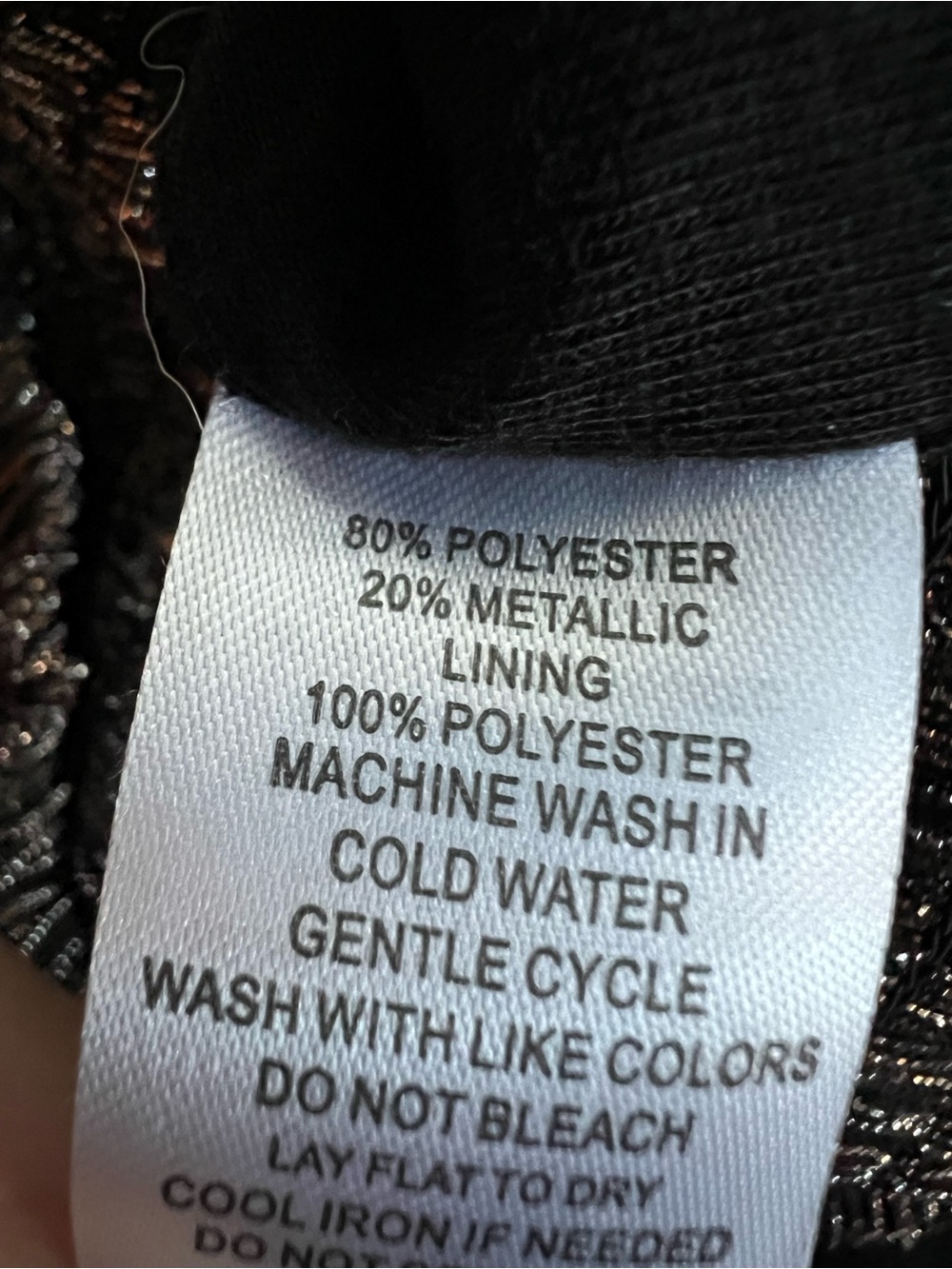 Joie high neck shimmer blouse - Picture 7 of 7